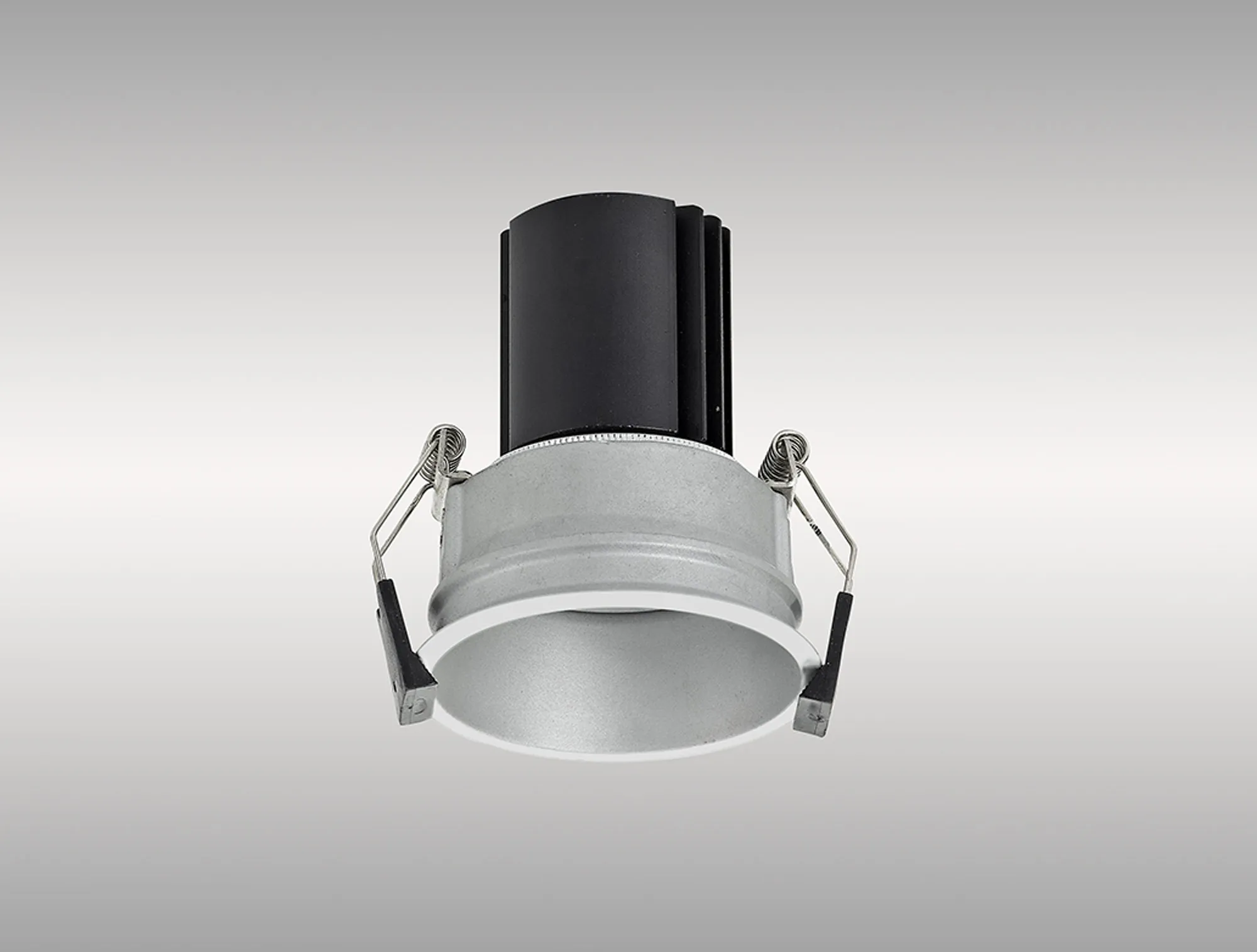 Bania A 12 Powered by Tridonic  12W 2700K 1200lm 24° CRI>90 LED Engine, 350mA Silver Adjustable Recessed Spotlight, IP20 DM201730  Dlux Bania A 12